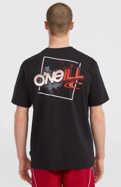 HommesT-shirt Re-Issue Graphic| Noire