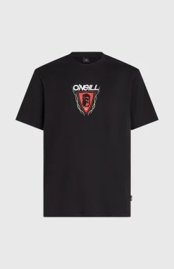 HommesT-shirt Re-Issue Graphic| Noire