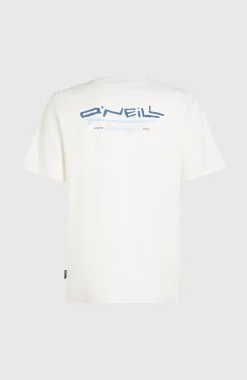 HommesT-shirt Retro Back Print| Blanc