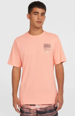 HommesT-shirt Retro Graphic| Rose