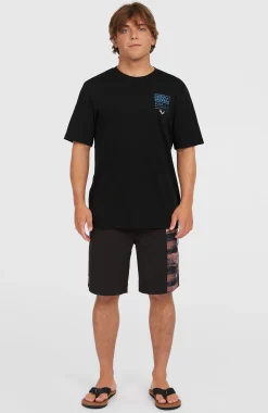 HommesT-shirt Retro Graphic| Noire