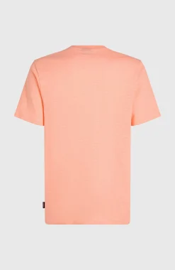 HommesT-shirt Slub Chest Pocket| Rose