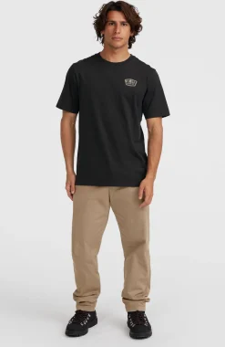 HommesT-shirt Small Chest Print| Noire