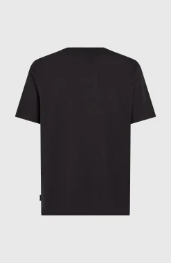 HommesT-shirt Small Chest Print| Noire