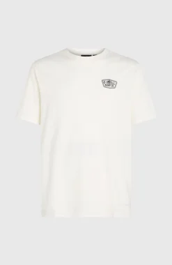 HommesT-shirt Small Chest Print| Blanc