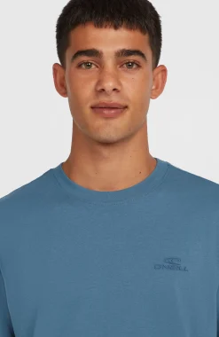 HommesT-shirt Small Logo| Bleu