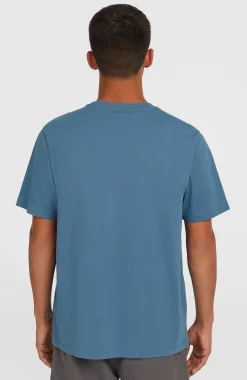 HommesT-shirt Small Logo| Bleu