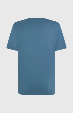 HommesT-shirt Small Logo| Bleu