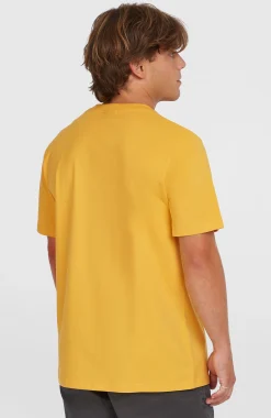 HommesT-shirt Small Logo| Jaune
