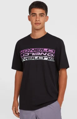 HommesT-shirt Stripe| Noire