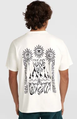HommesT-shirt Surf Heroes Graphic| Blanc