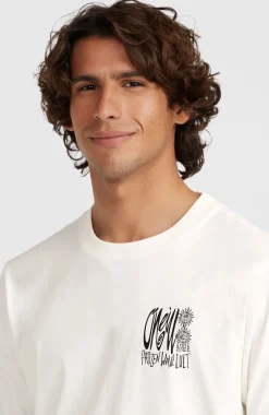 HommesT-shirt Surf Heroes Graphic| Blanc