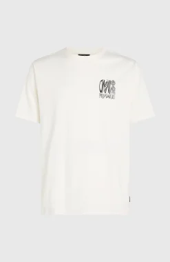 HommesT-shirt Surf Heroes Graphic| Blanc