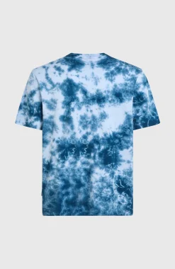 HommesT-shirt Tie Dye Graphic| Bleu