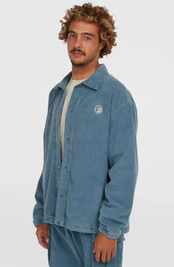 HommesVeste Cord Coach| Bleu