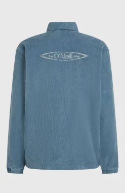 HommesVeste Cord Coach| Bleu