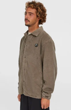HommesVeste Cord Coach| Brun
