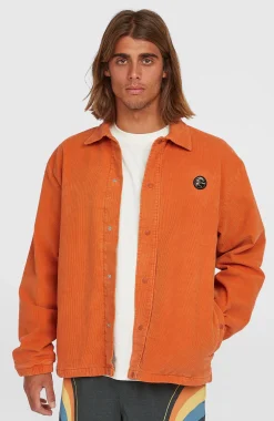 HommesVeste Cord Coach| Orange
