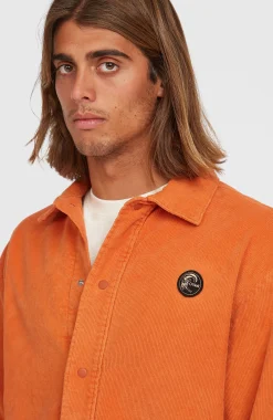 HommesVeste Cord Coach| Orange
