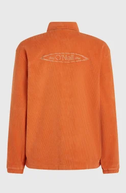 HommesVeste Cord Coach| Orange