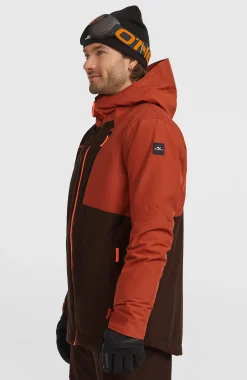 HommesVeste de ski FWC'Cruz Block| Marron Mix