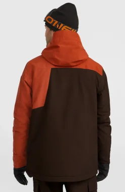 HommesVeste de ski FWC'Cruz Block| Marron Mix