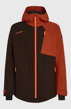 HommesVeste de ski FWC'Cruz Block| Marron Mix