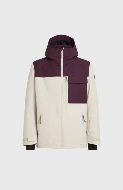 HommesVeste de ski Utility Hybrid| Beige Mix