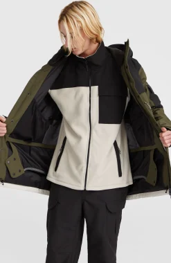 HommesVeste de ski Utility Pro Hybrid| Vert Mix
