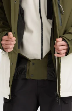 HommesVeste de ski Utility Pro Hybrid| Vert Mix