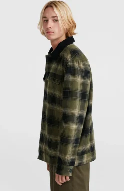 HommesVeste doublée en polaire| Vert