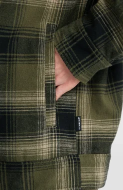 HommesVeste doublée en polaire| Vert