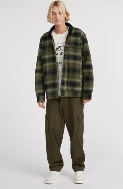 HommesVeste doublée en polaire| Vert