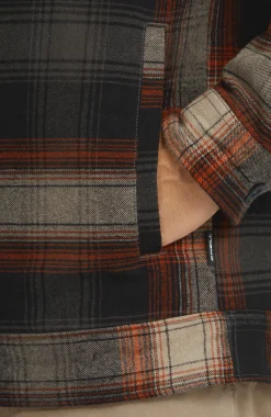 HommesVeste doublée en polaire| Gris