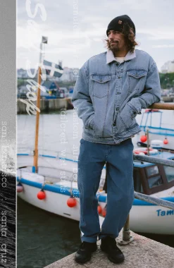 HommesVeste O'Riginals en jean| Bleu