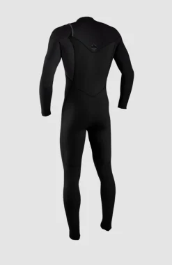 Hyperfreak Plus 4/3mm Chest Zip Full Wetsuit| Noire