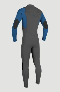 Hyperfreak Plus 3/2mm Chest Zip Full Wetsuit| Bleu