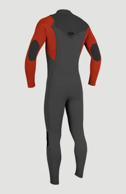 Hyperfreak Plus 4/3mm Chest Zip Full Wetsuit| Rouge